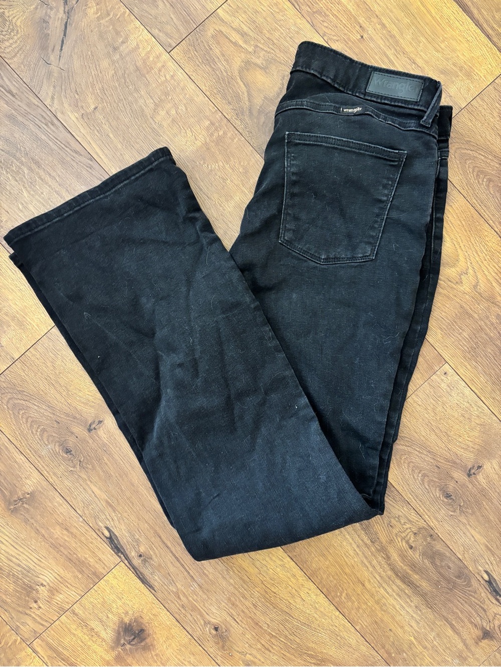 Wrangler Black Denim Jeans - Earth Wash